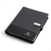 Arizone® DIARY D-008 240*180mm 16GB+8000mah+شعار مضاء+شحن لاسلكي+مصباح مكتب